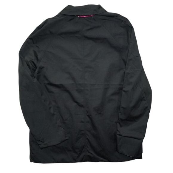 London Fog Reversible Floral Print Jacket – Women’s Small Petite – Pink/Green - Picture 4 of 9